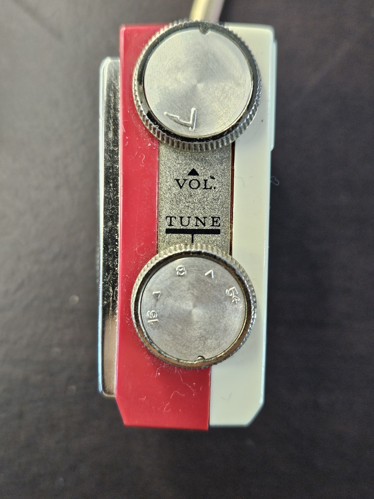 1962 Standard Micronic Ruby Micro Transistor Radio, Model SR-G430, 7 Transistors