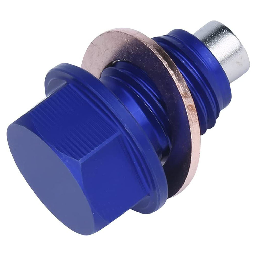 2PCS M14x1.5 Car Universal Engine Magnetic Oil Drain Plug Screw Nut Bolt Sumps