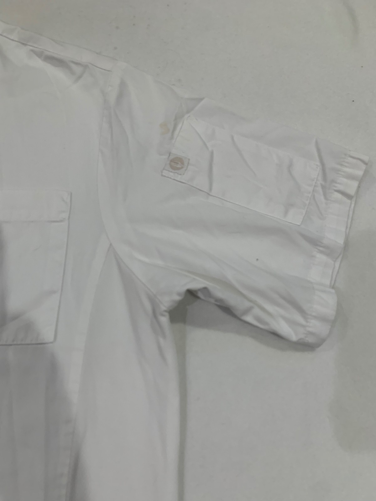 Chef Works Chef Coats White 5 Button Industrial Work Uniform Medium #B01