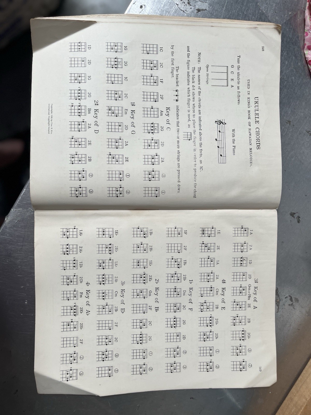 Vintage 1238 King's Book Of Hawaiian Melodies Sheet Music Charles E. King