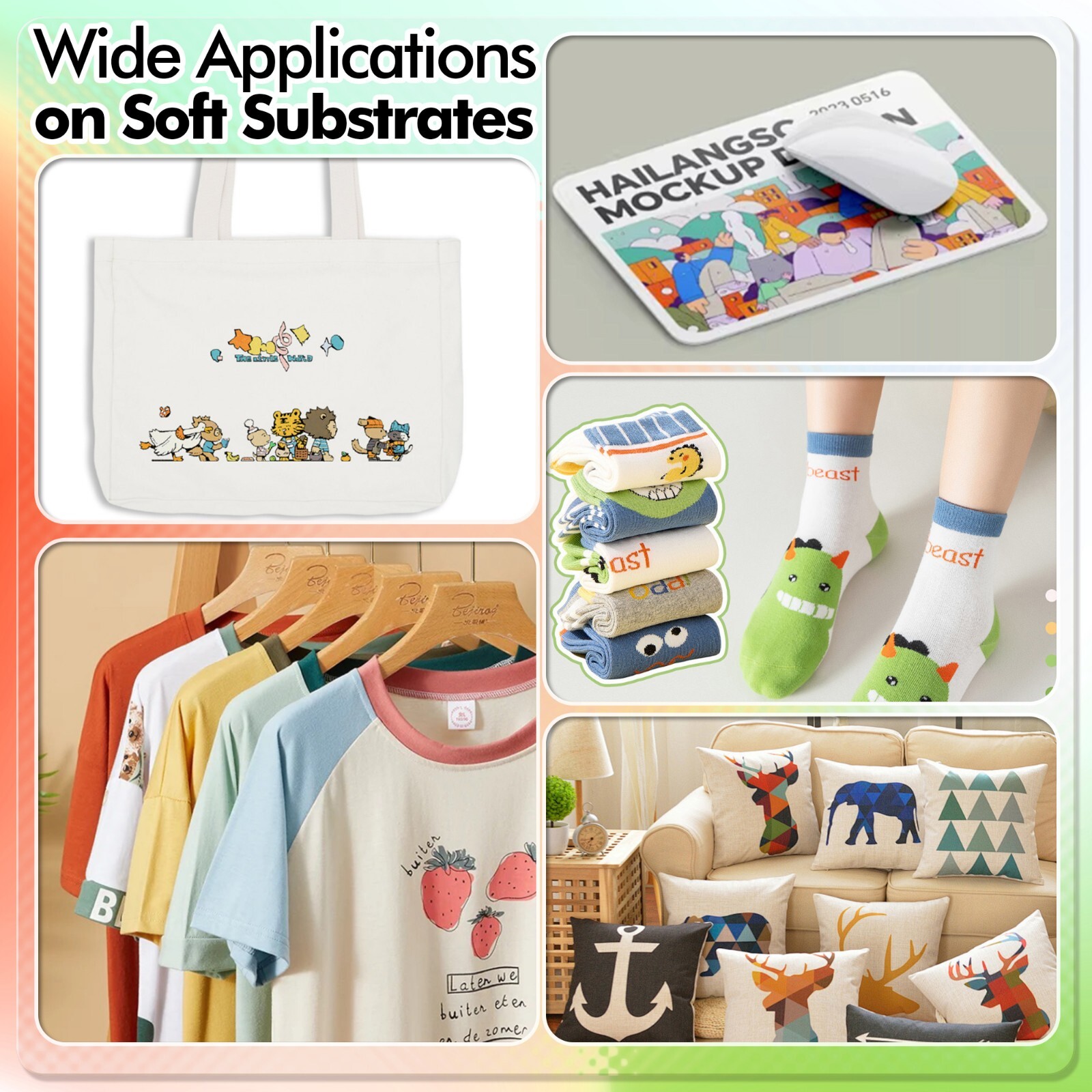 Bundle Kit 125g A-SUB Sublimation Paper 8.5x11 + Koala Sublimation Ink Inkjet