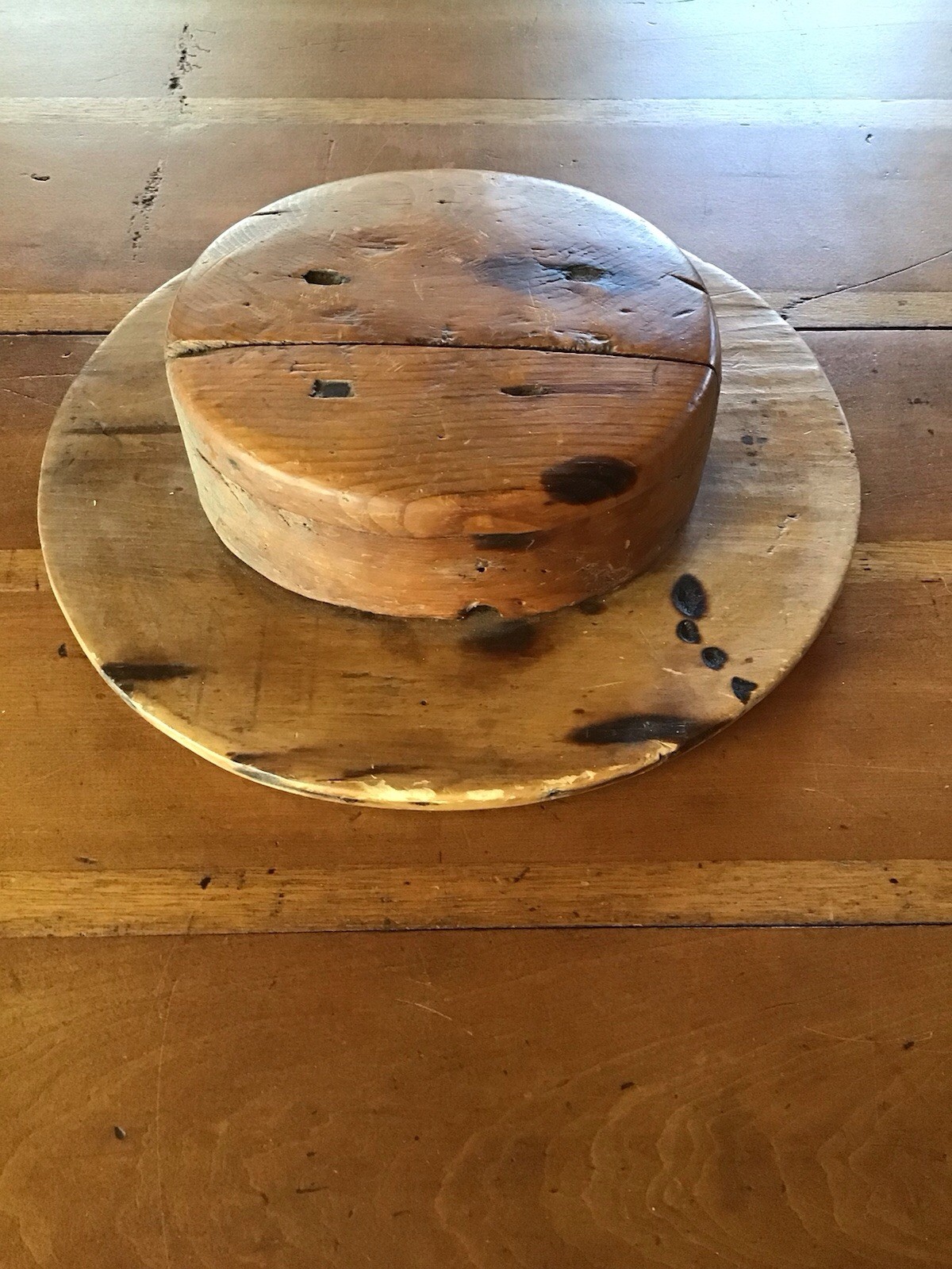 Shaker Antique Children’s Hat Mold Block 1850-1870 !! Extremely Rare ! SALE !