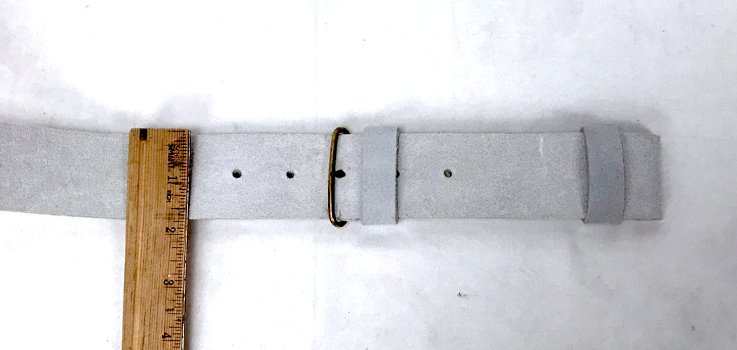 White Buff Leather Officers / Mounted Services Belt
