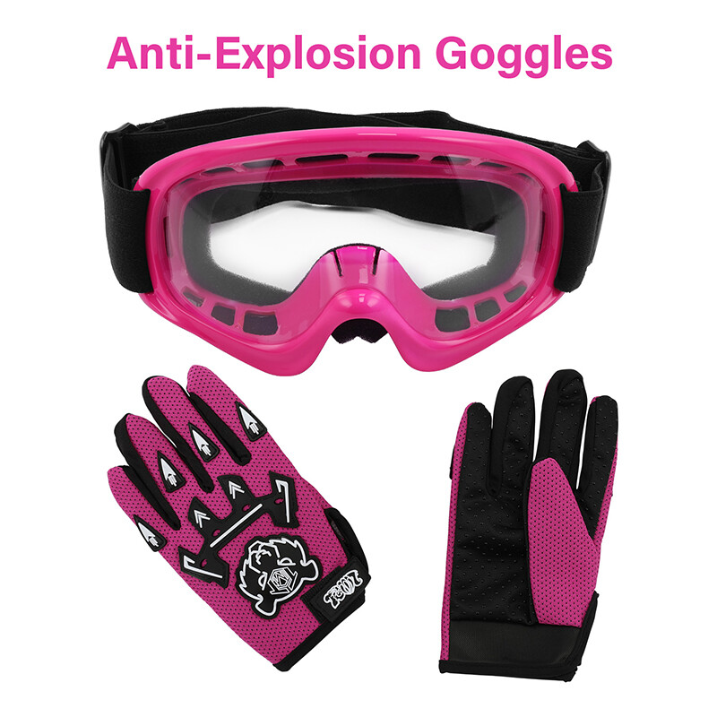 Youth Motocross Helmet Dirt Bike Riding MX ATV UTV Offroad Kid's Full Face DOT