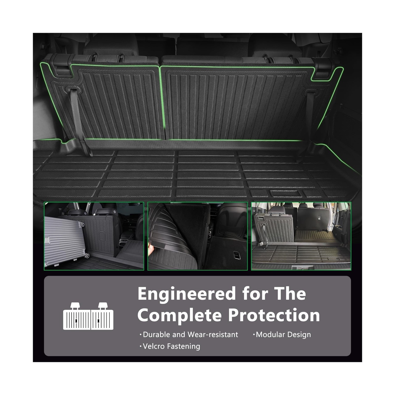 for Buick Enclave Floor Mats 2018-2024,Car Mats for Buick Enclave All Weather...