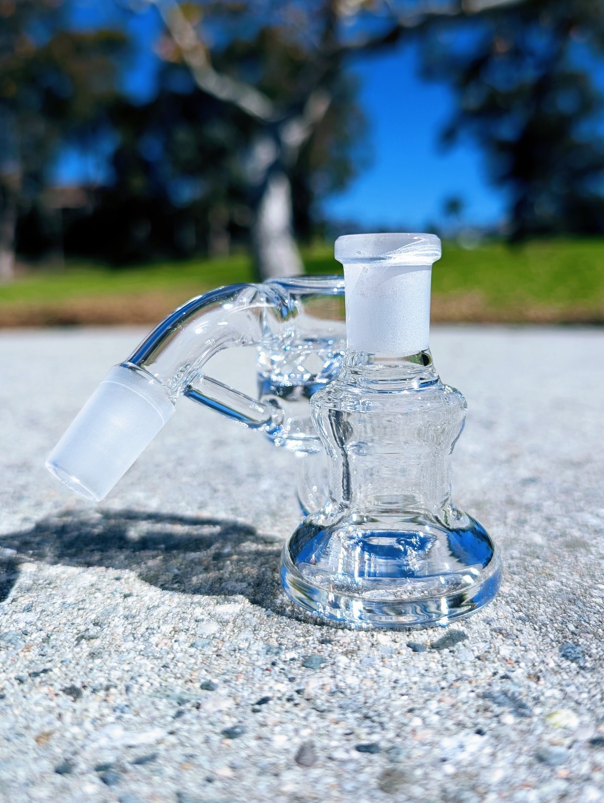 Turbine Perc 14mm 45°  Premium Dry Ash Catcher Tobacco Water Pipe Bong Bubbler