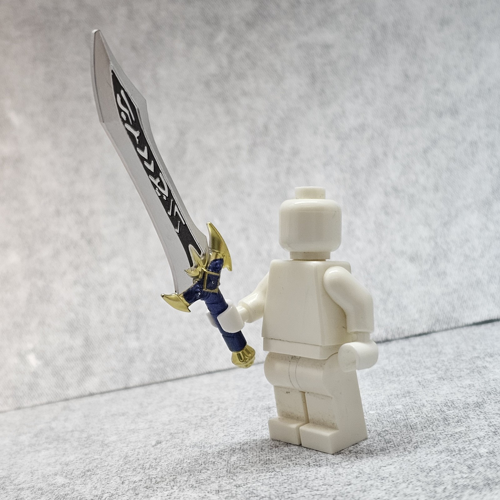 Custom Dynasty Paladin Knight Sword Gold Silver for Blocks Minifigure Gc6wc7