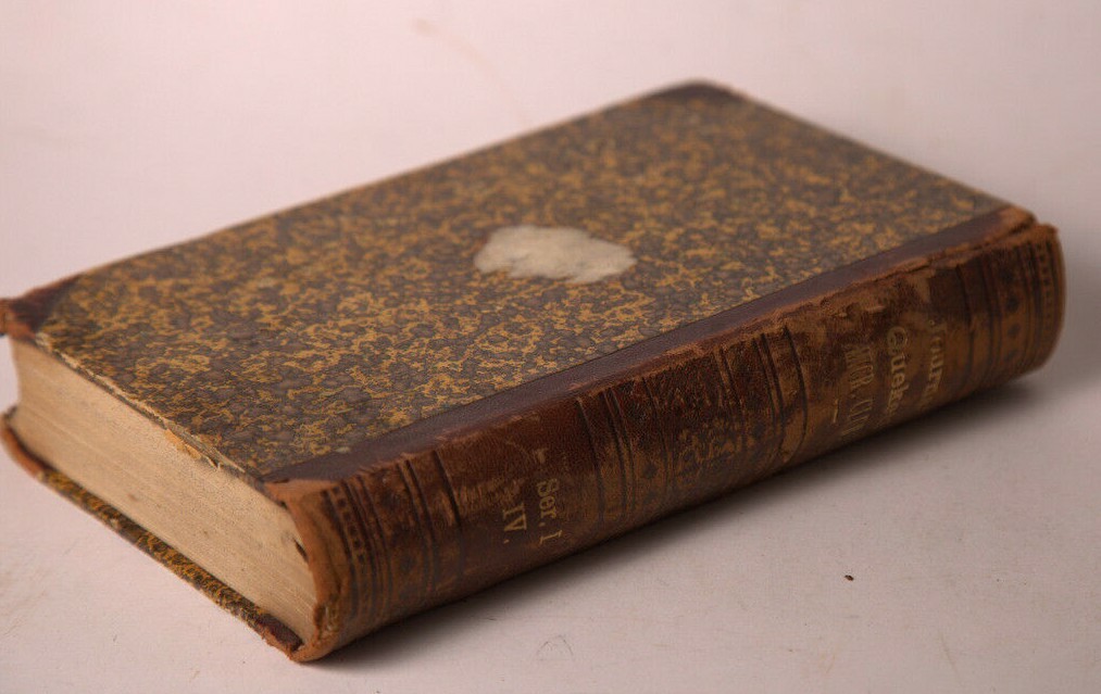 1877 quekett microscopical club ANTIQUE book journal vol.4