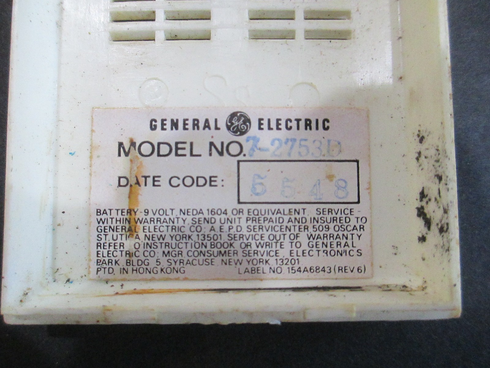 Vintage General Electric GE Spirit of 76 All Transistor Radio WORKING A3