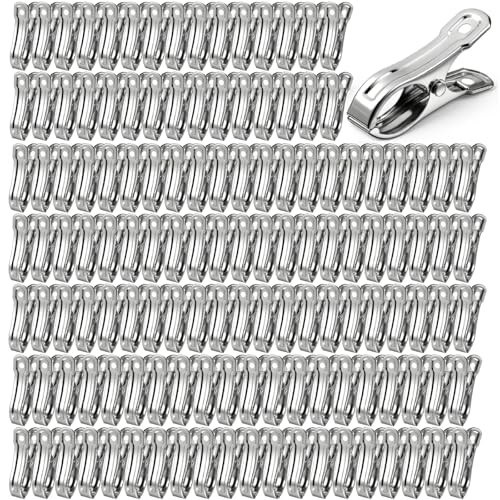200Pcs Stainless Steel Garden Clips Large Open Greenhouse