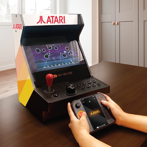 My Arcade - DGUNL-7152 Atari Gamestation Gamepad Wireless Controller Black [New