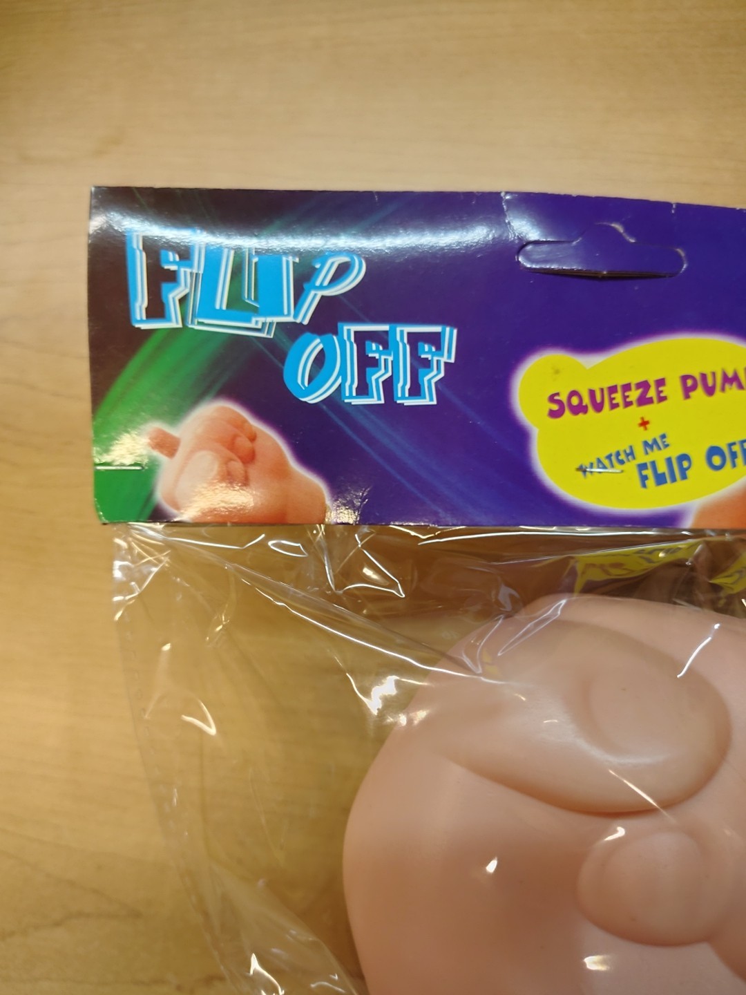 Flip Off Middle Finger Gag Gift
