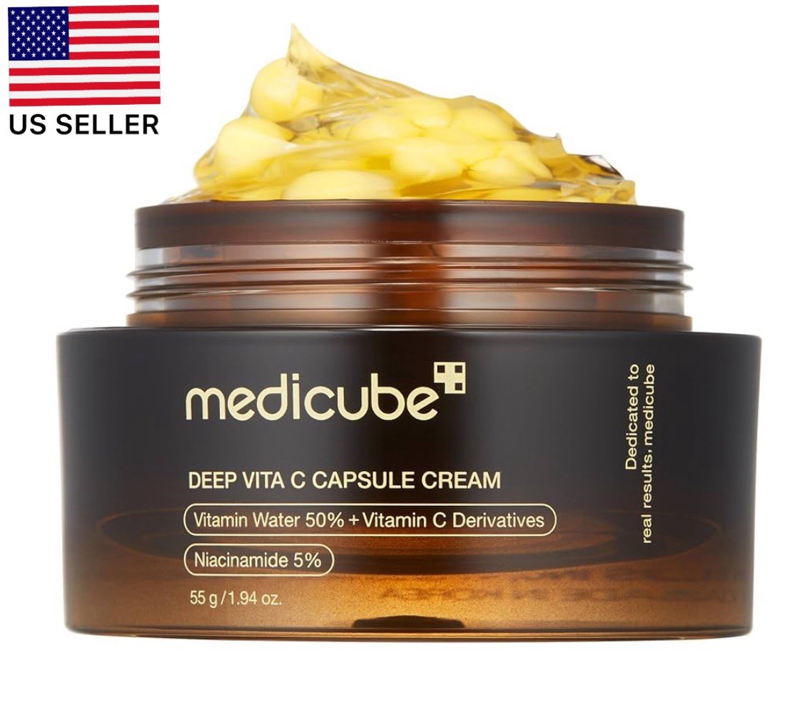 Medicube Deep Vita C Capsule Cream, Glow Hydration, Dark Spots 54g/1.94 Fl oz