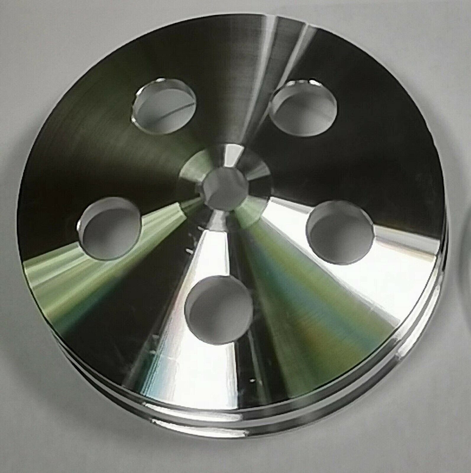 For SBC Chevy Pulley & Bracket Kit w/ Alternator Power Steering Long Water Pump