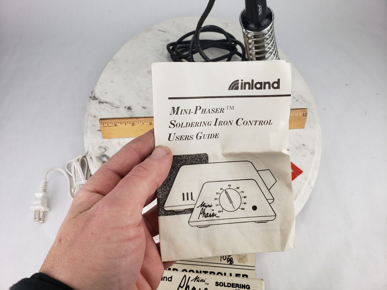 Weller W-100 100 Watt 120 Volt Heavy Duty Soldering Tips & Temperature Control