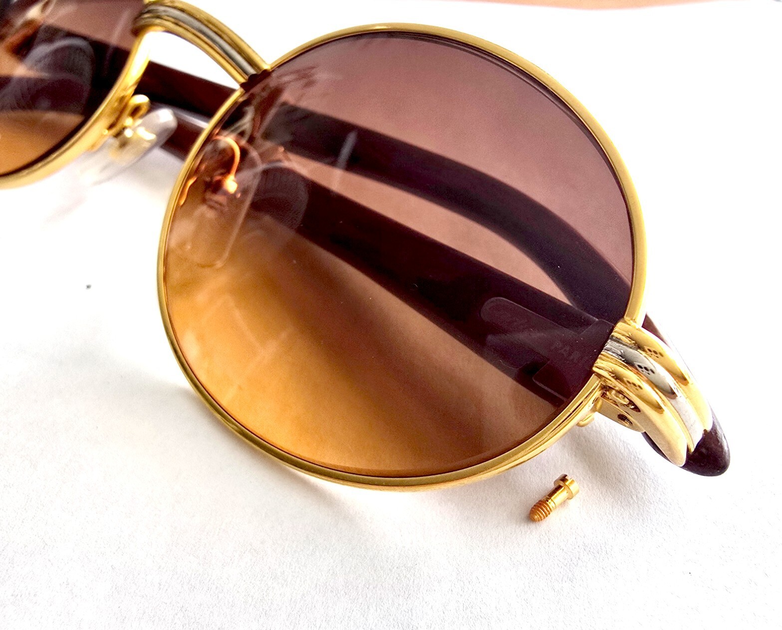 NEW! Auth Cartier Screws Replacement - Gold - Vintage Woods - $35/each