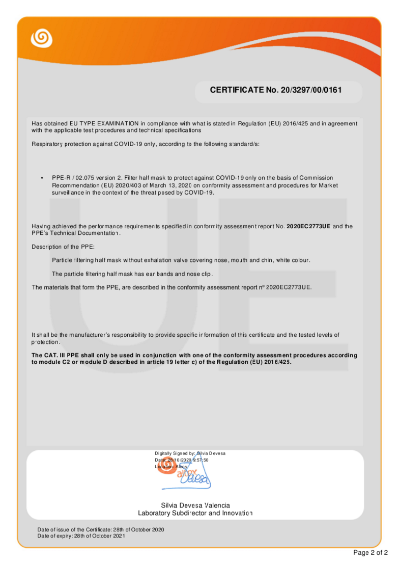 Mediana KF94 Face Mask With 4 Layers Filter + Adjustable Nose Clip