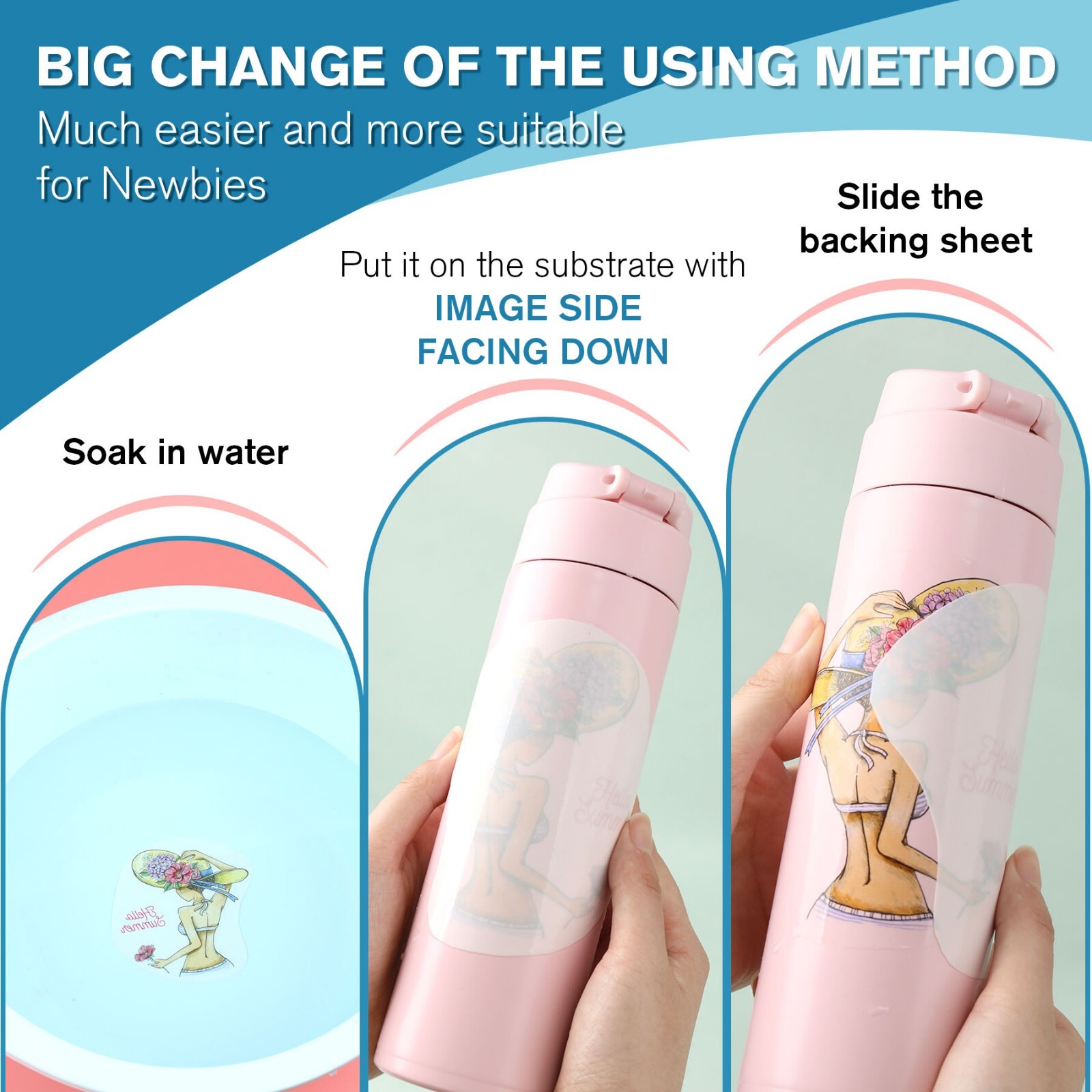 Koala NO NEED SPRAY CLEAR Waterslide Decal Paper for INKJET Printer 20 Pk 8.5x11