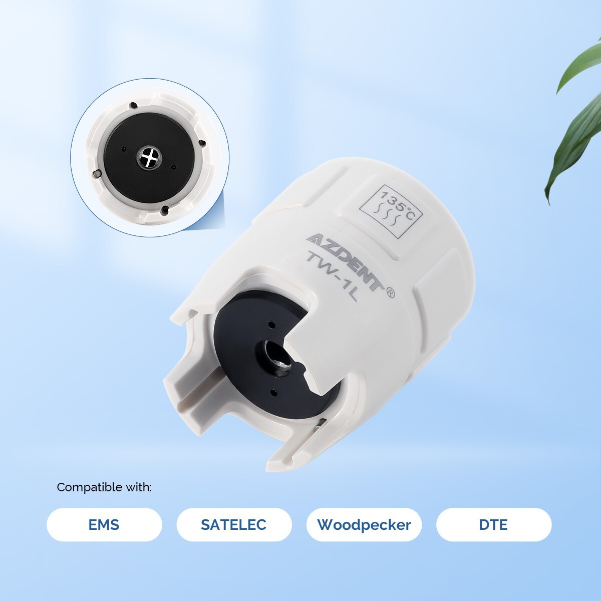 5X Dental Ultrasonic Piezo Scaler Tips Torque Wrench Key for NSK EMS SATELEC DTE