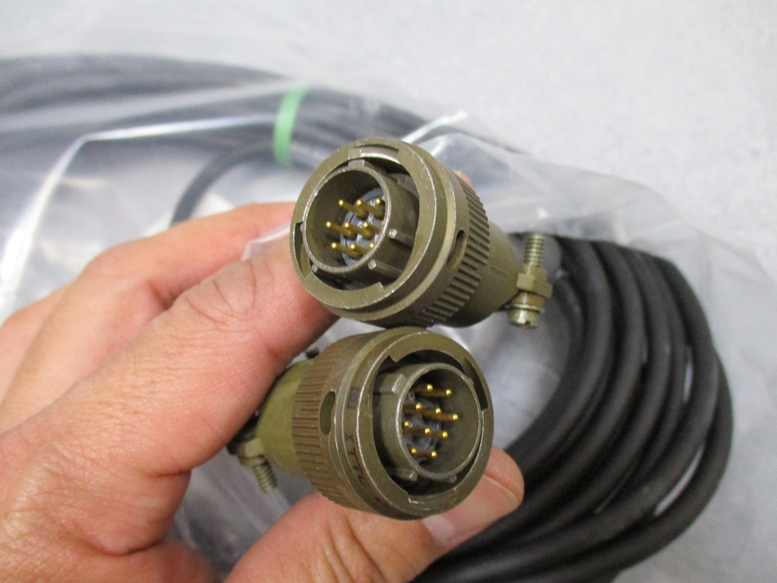 David Clark 40935G-04 Remote Headset Station Interface Cable Military Army - New