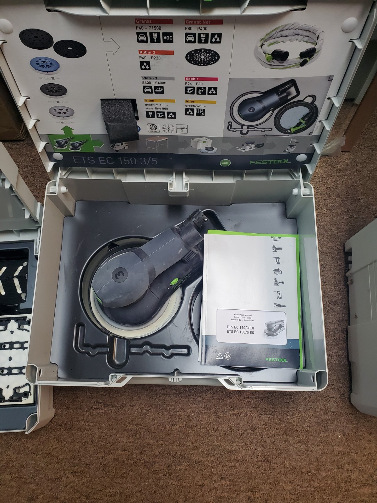 Festool CT MIDI I HEPA Dust Extractor with accessories.