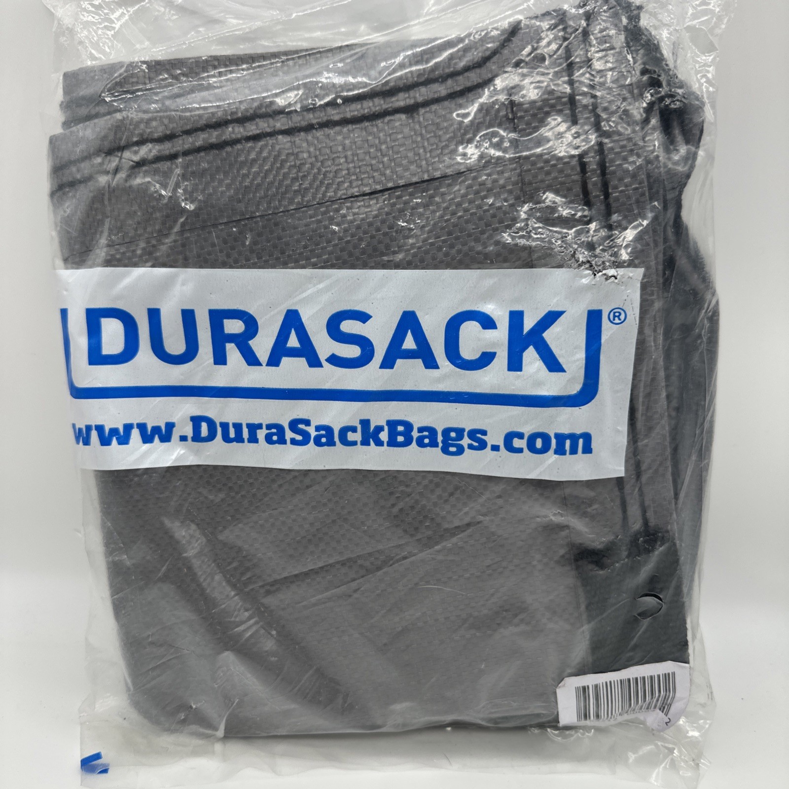 DURASACK Heavy Duty Storage Tote Bag with Zipper Top Single, Gray