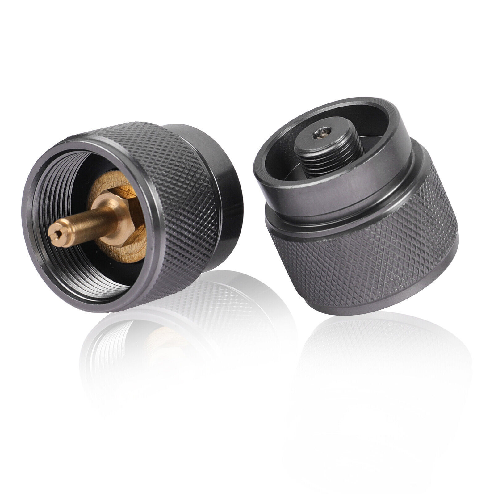 4Pcs Propane to Butane Adapter Converter Conversion for Camping Stoves Lights