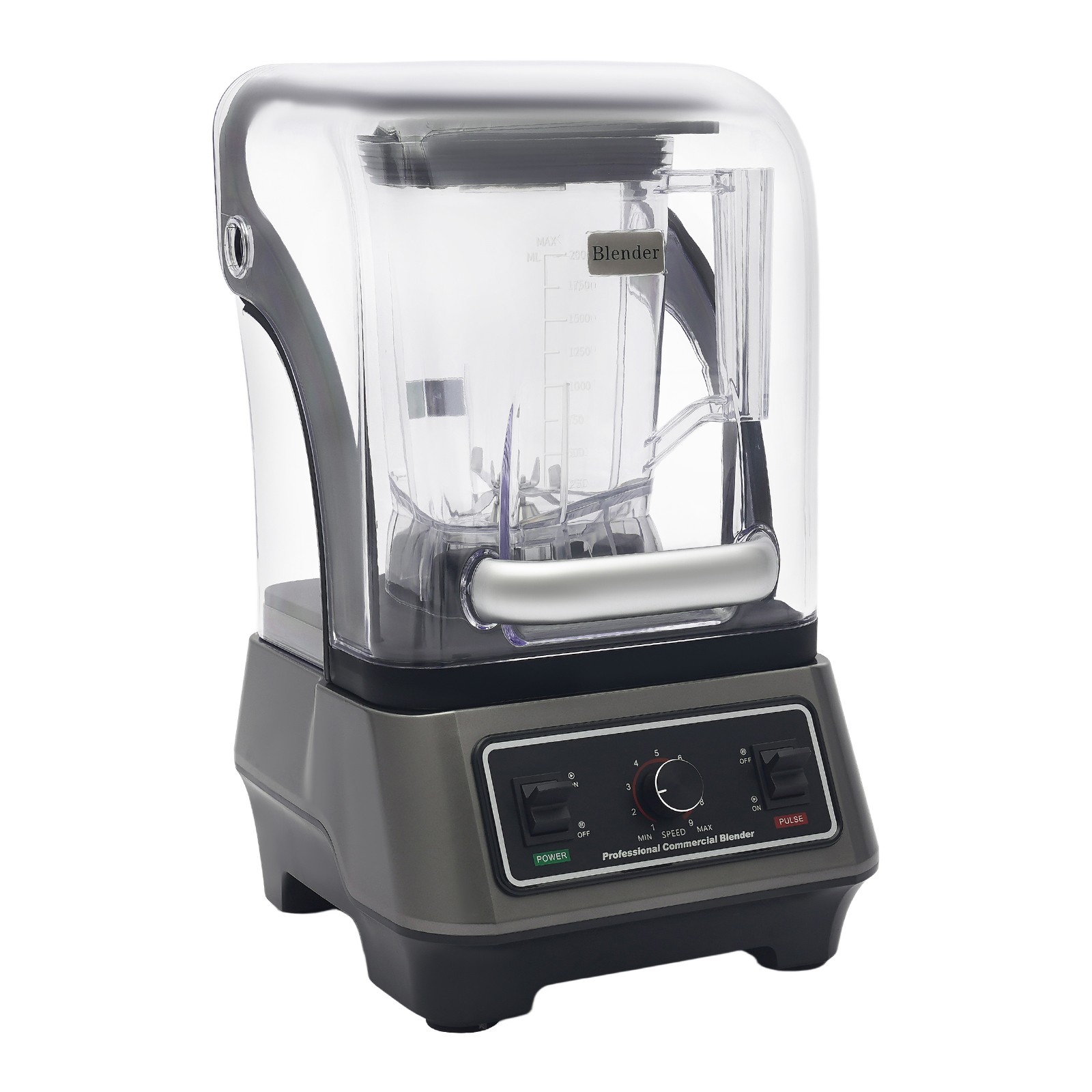 Multifunctional Blending Machine, Blender with Thick Shield, Commercial Blender