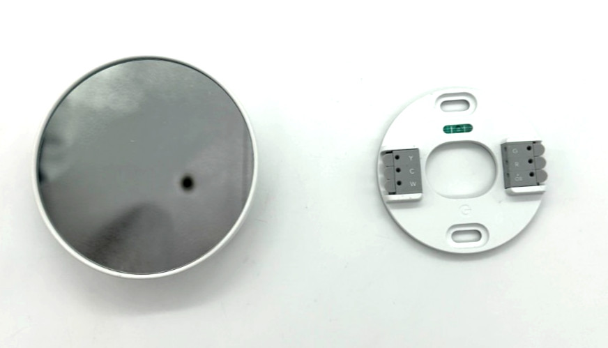 Google Nest Thermostat Smart Wi-Fi Thermostat Battery Powered – Mirror Display