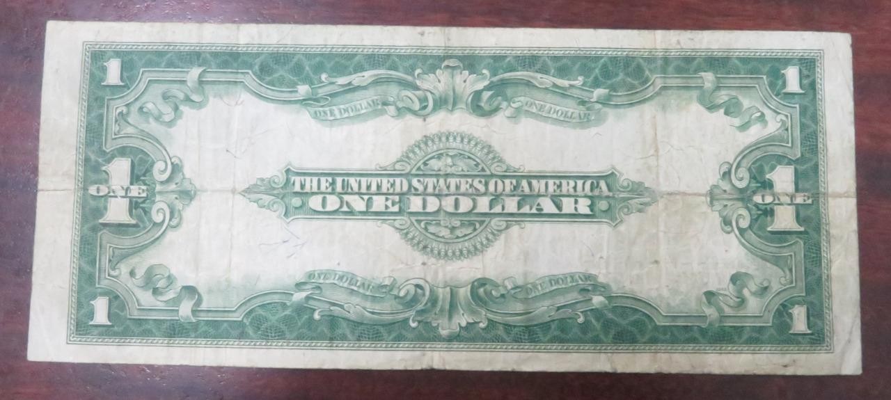 1923 $1 Large Note * Horse Blanket * Silver Certificate * Neat Old Note * 8209