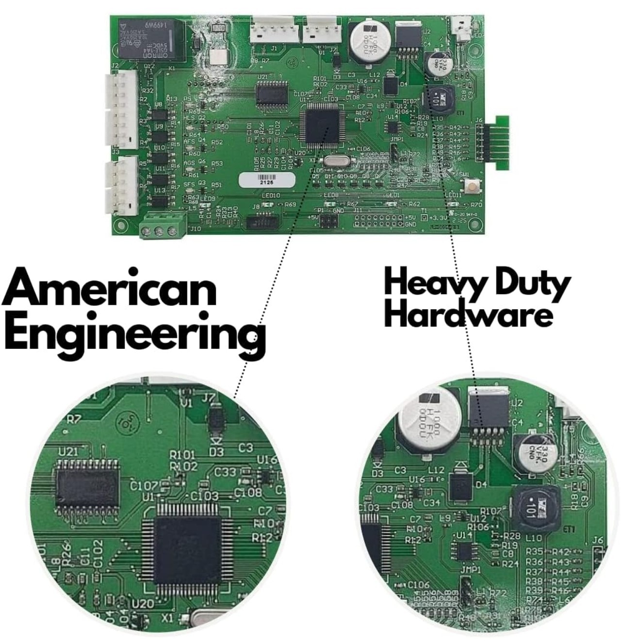 42002-0007S Control Board Kit for Pentair MasterTemp Max-E-Therm Heater