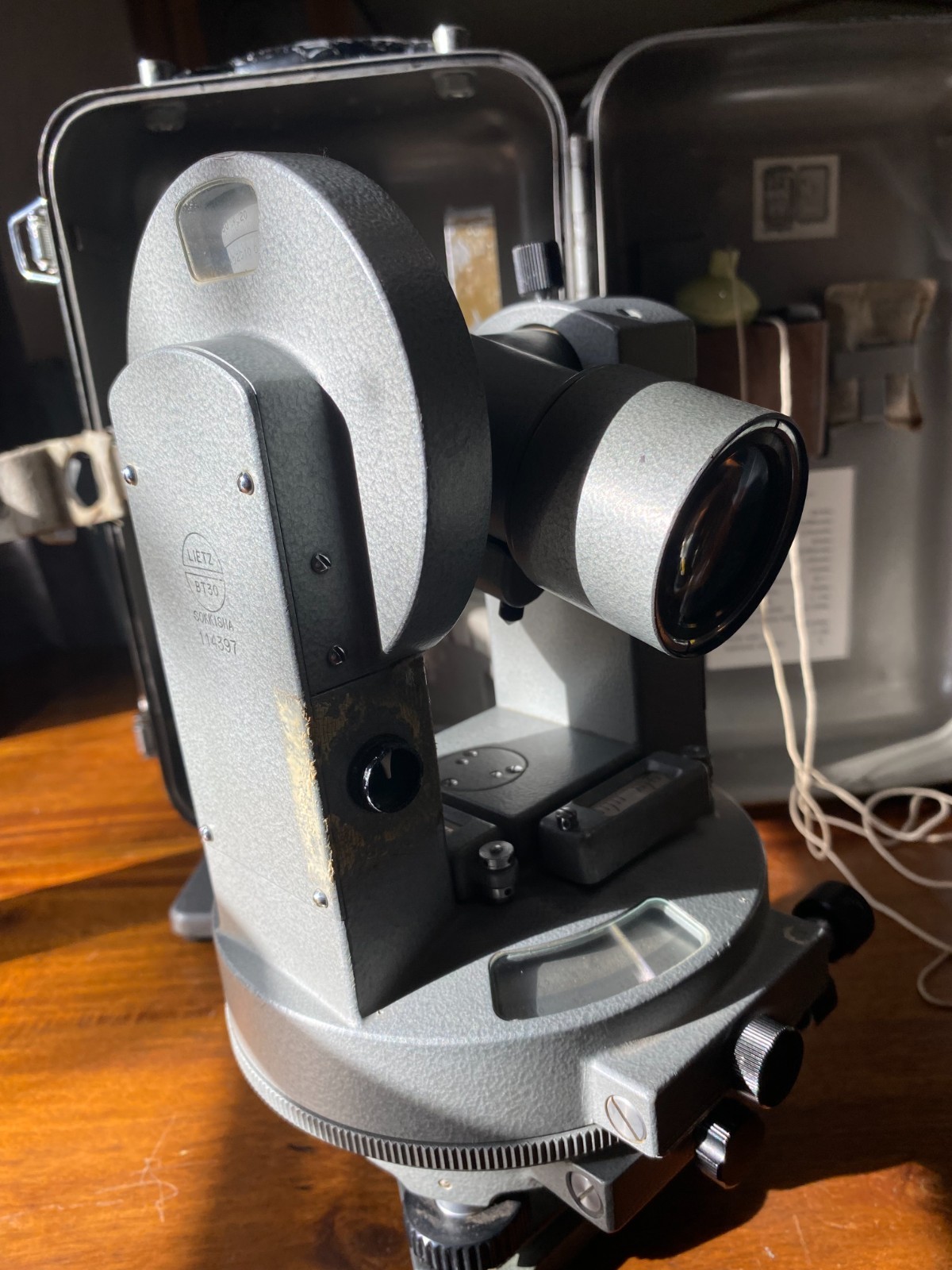 LIETZ / SOKKISHA BT-30 Surveyor Survey Transit with Case