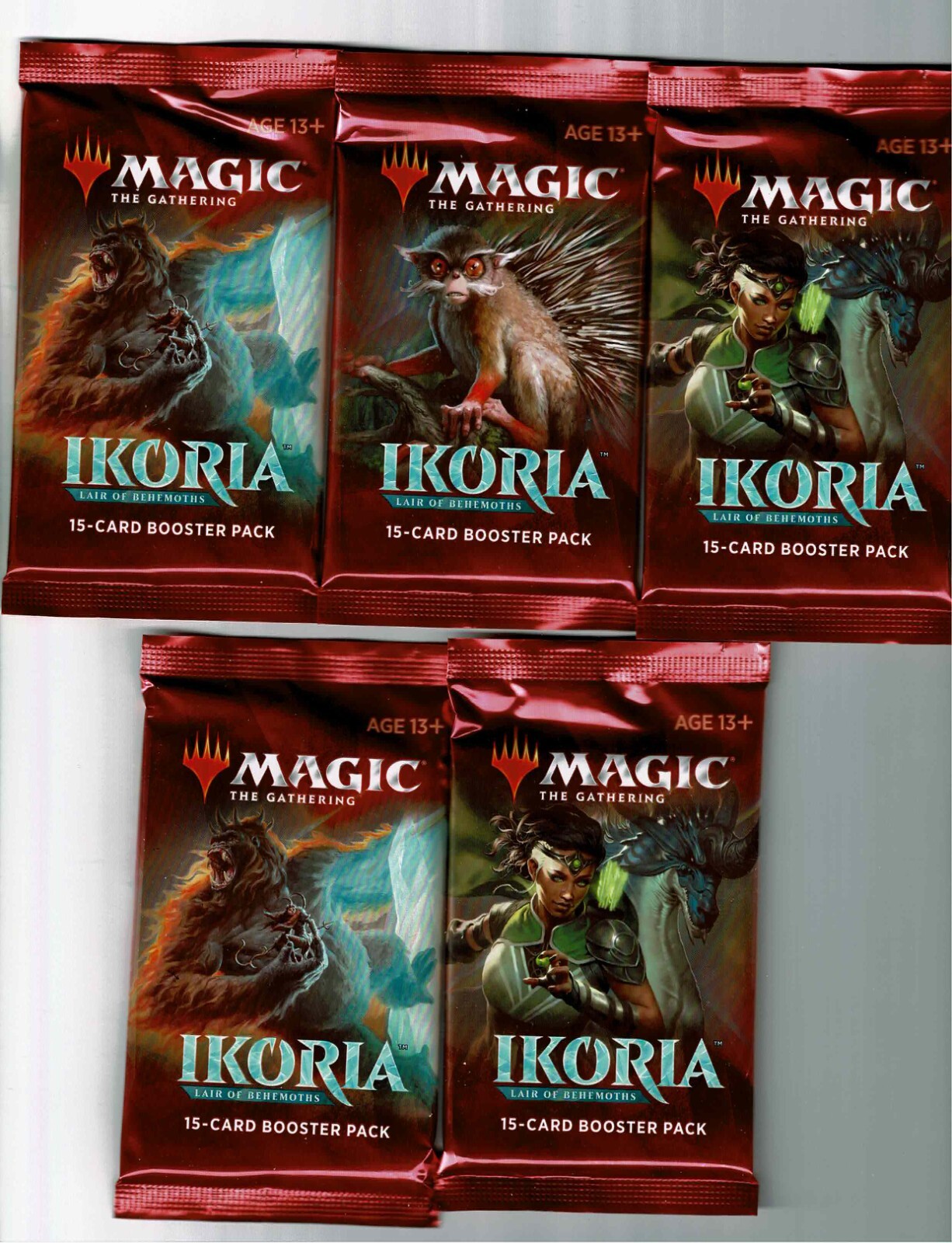 MAGIC THE GATHERING  - IKORIA  LAIR OF THE BEHEMOTHS   10-PACK LOT   MTG