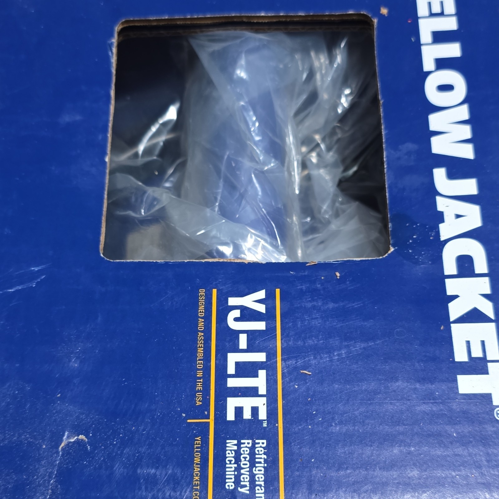 Yellow Jacket YJ-LTE Twin Refrigerant Recovery machine