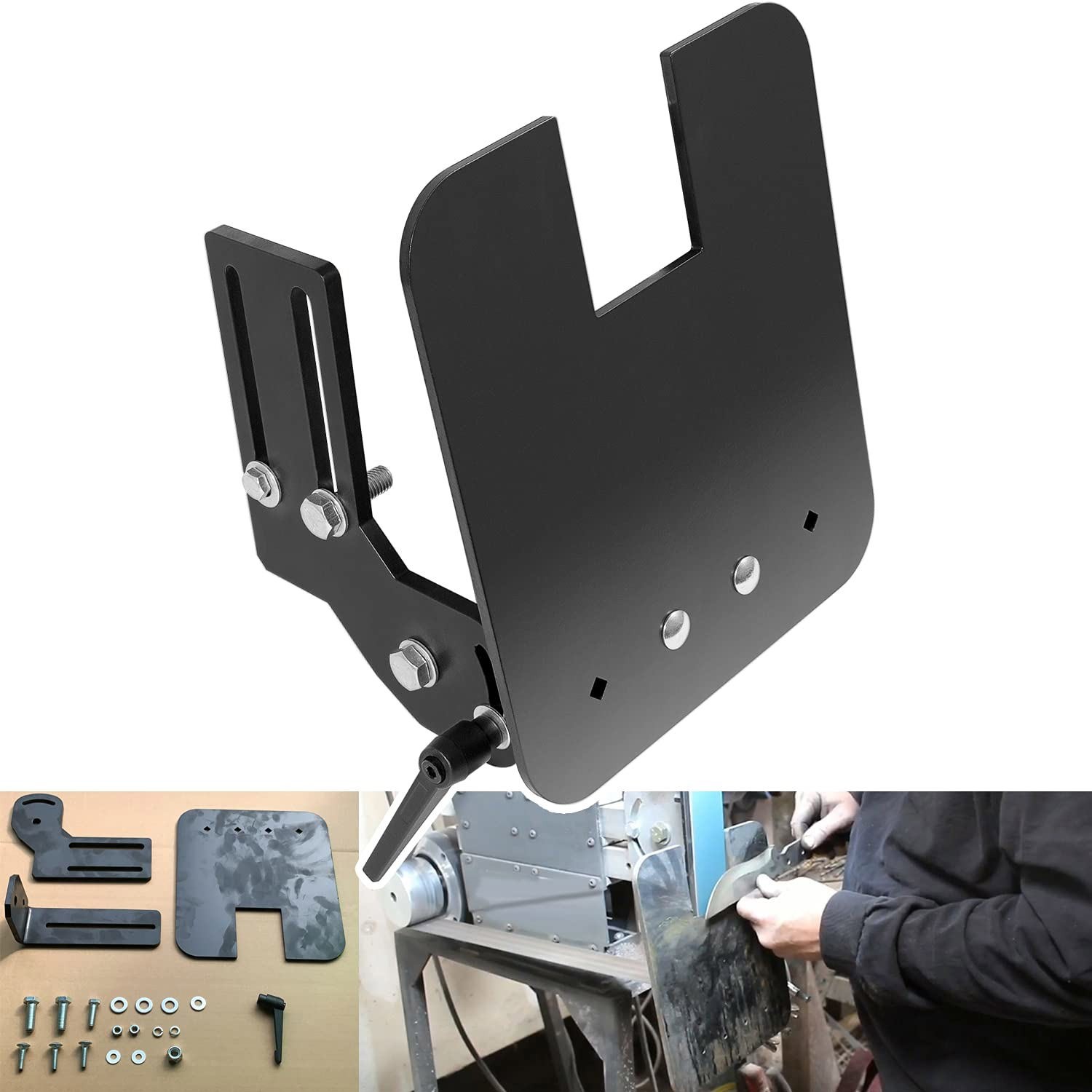 2x72" Knife Bevel Grinding Jig Tool Rest OBM Belt Grinder Tilt Table Flat Platen