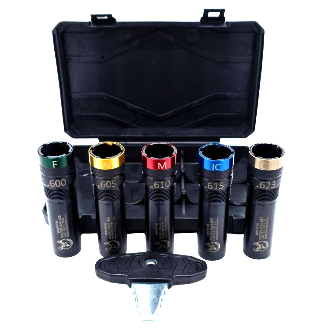 Beretta/Benelli Mobil Thread Chokes Set 20 ga with Rings Black 5 pcs / Winenton™