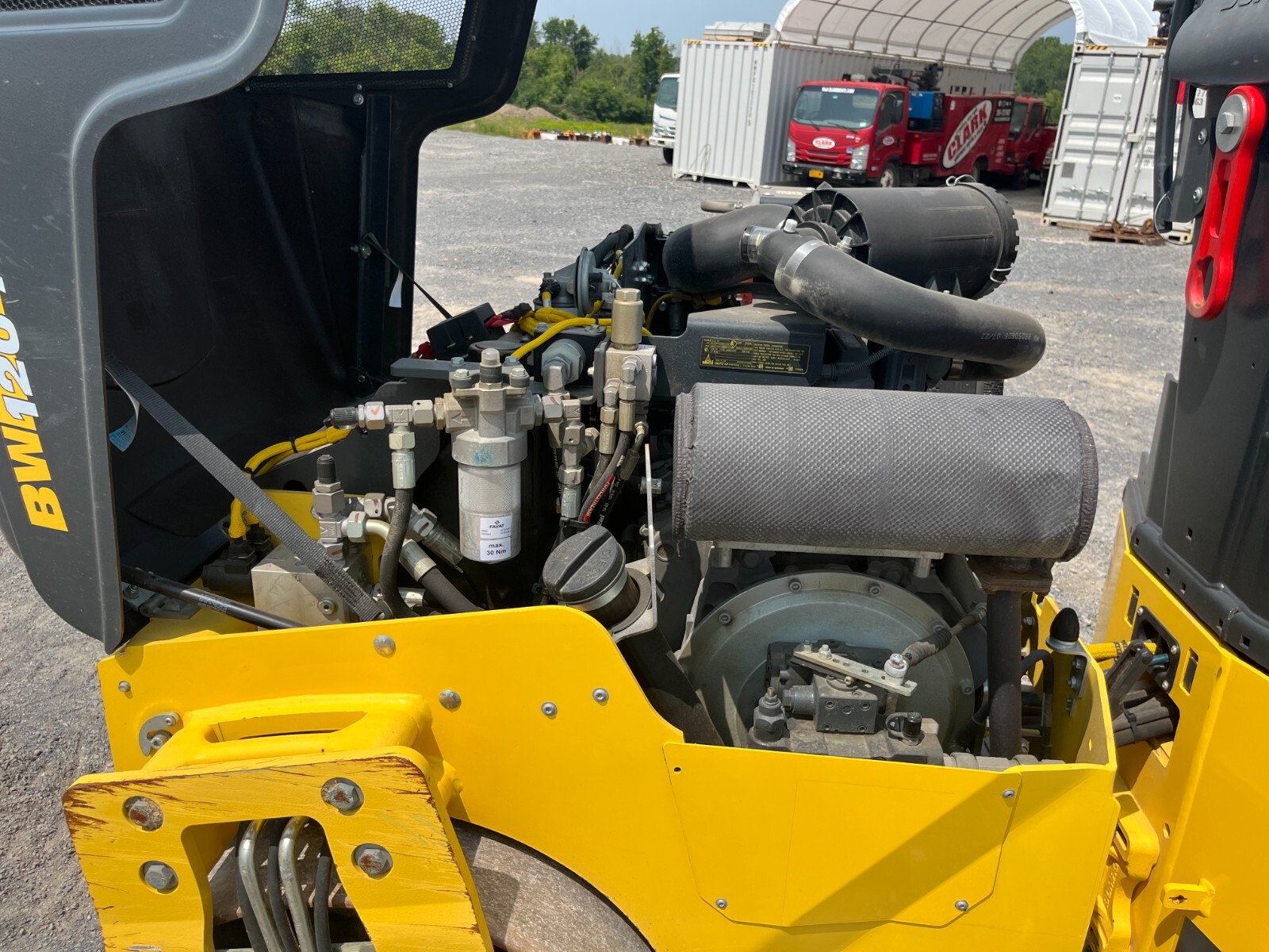 2023 Bomag BW120AD-5 Vibratory Asphalt Roller Compactor - Excellent!