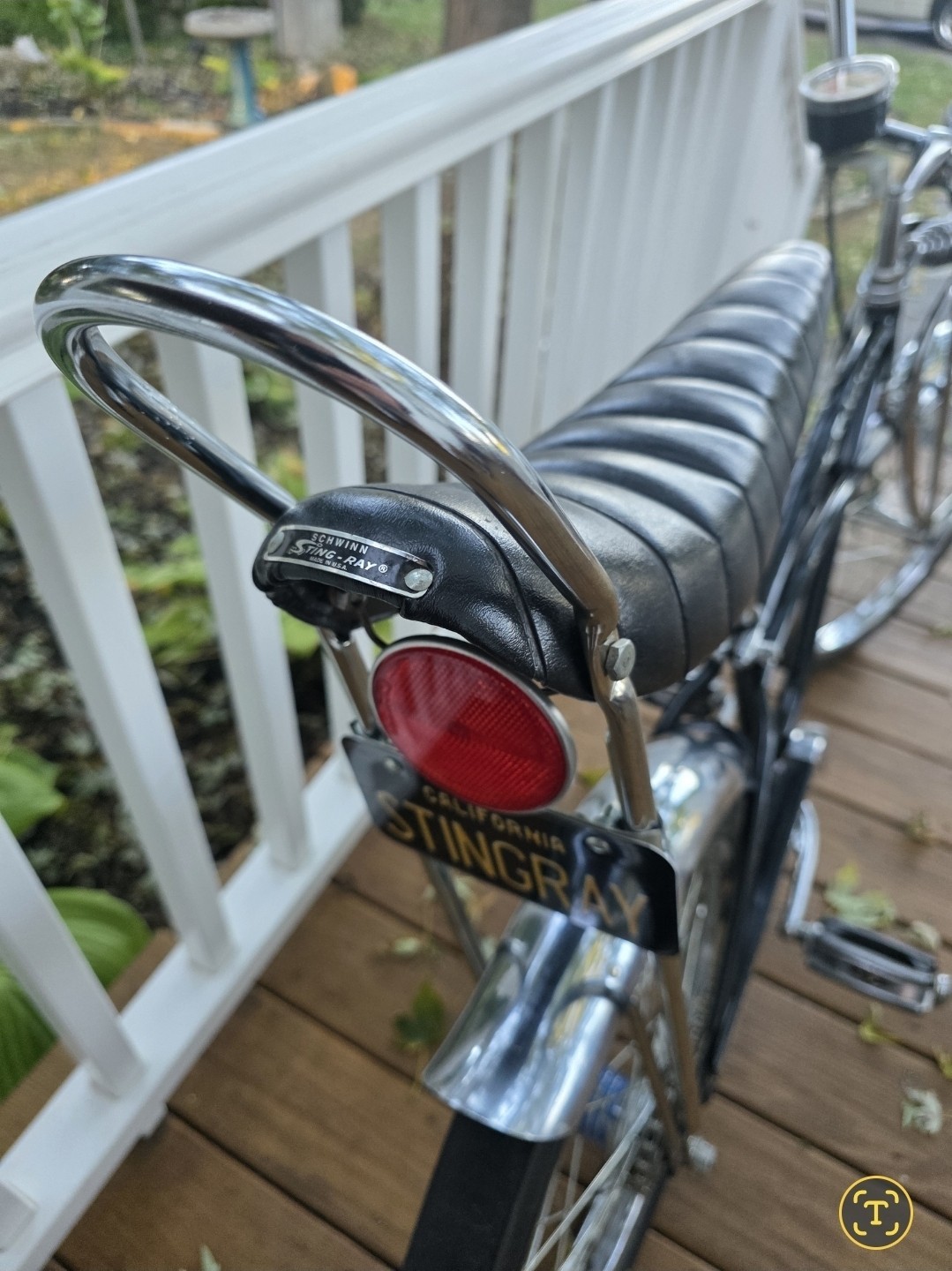 1964 1/2 SCHWINN STING-RAY SUPER DELUXE 2 Speed w/options Yellow Oval Blk. Model