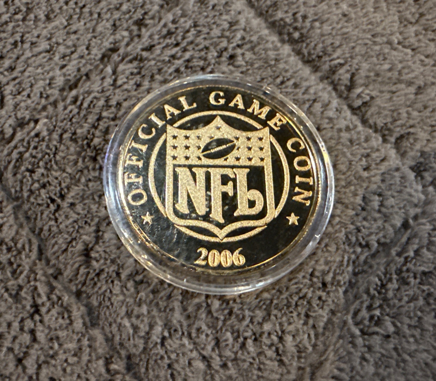 2006 SEATTLE SEAHAWKS 24K Commemorative Coin Inaugural Season 1976