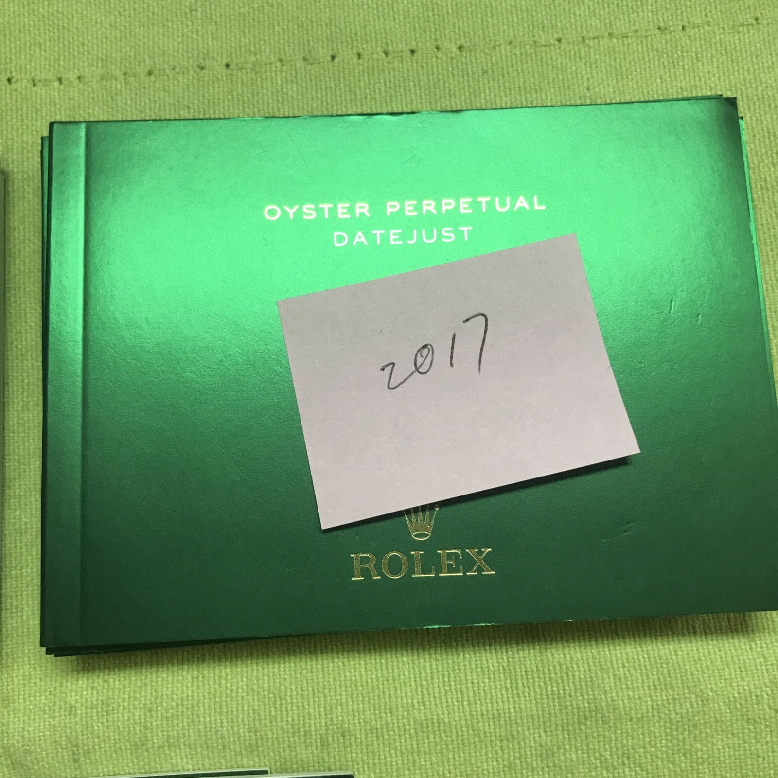 Rolex 2015-2018 New Style Date Just Booklets ;manual ; All English❗️choose Year