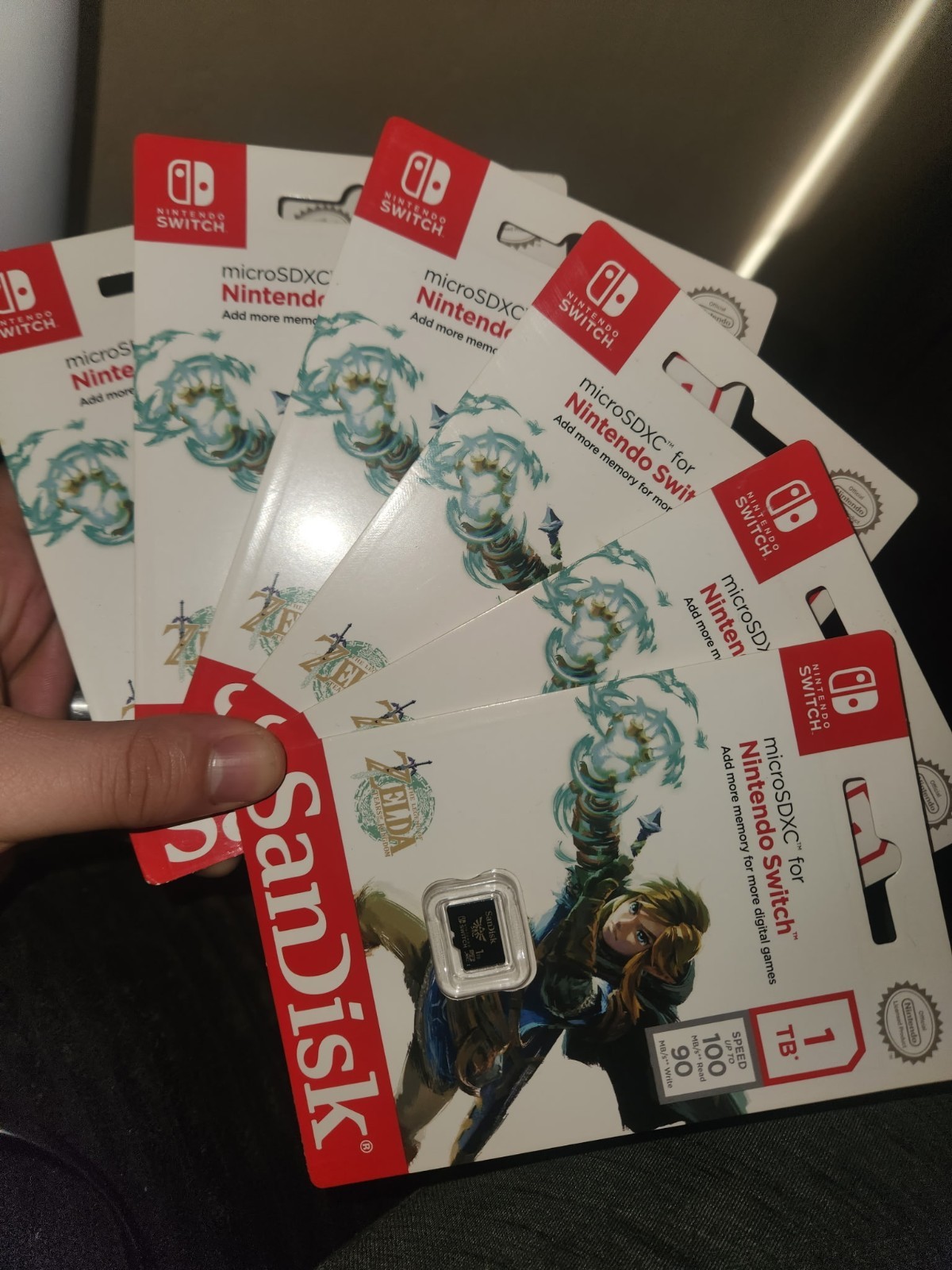 SanDisk 1TB microSDXC UHS-I for Nintendo Switch, Speed Up to 100MB/s NEW SEALED