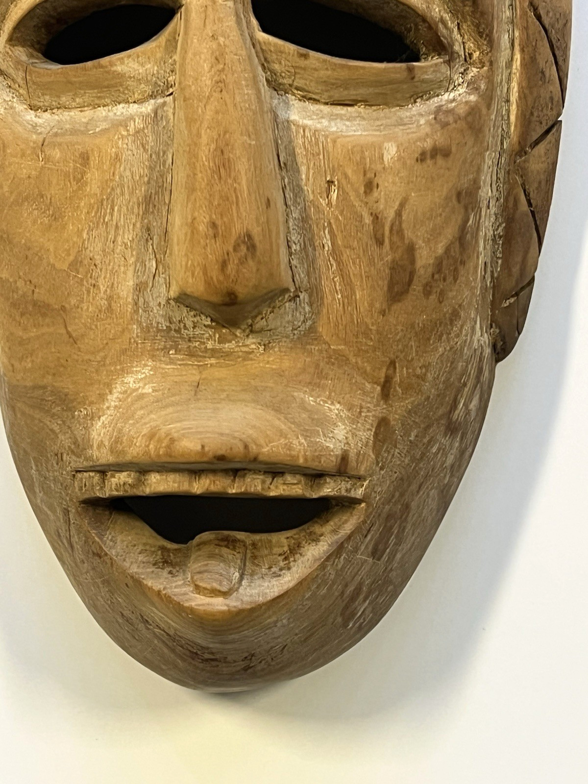 Antique Authentic Early Cherokee Booger Mask; Ca. 1900