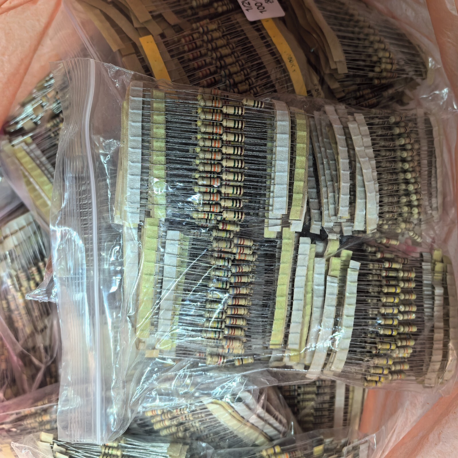 1000pcs 100 Values Resistor Kit 1/2 Watt Resistors Kit Resistors Assortment kits