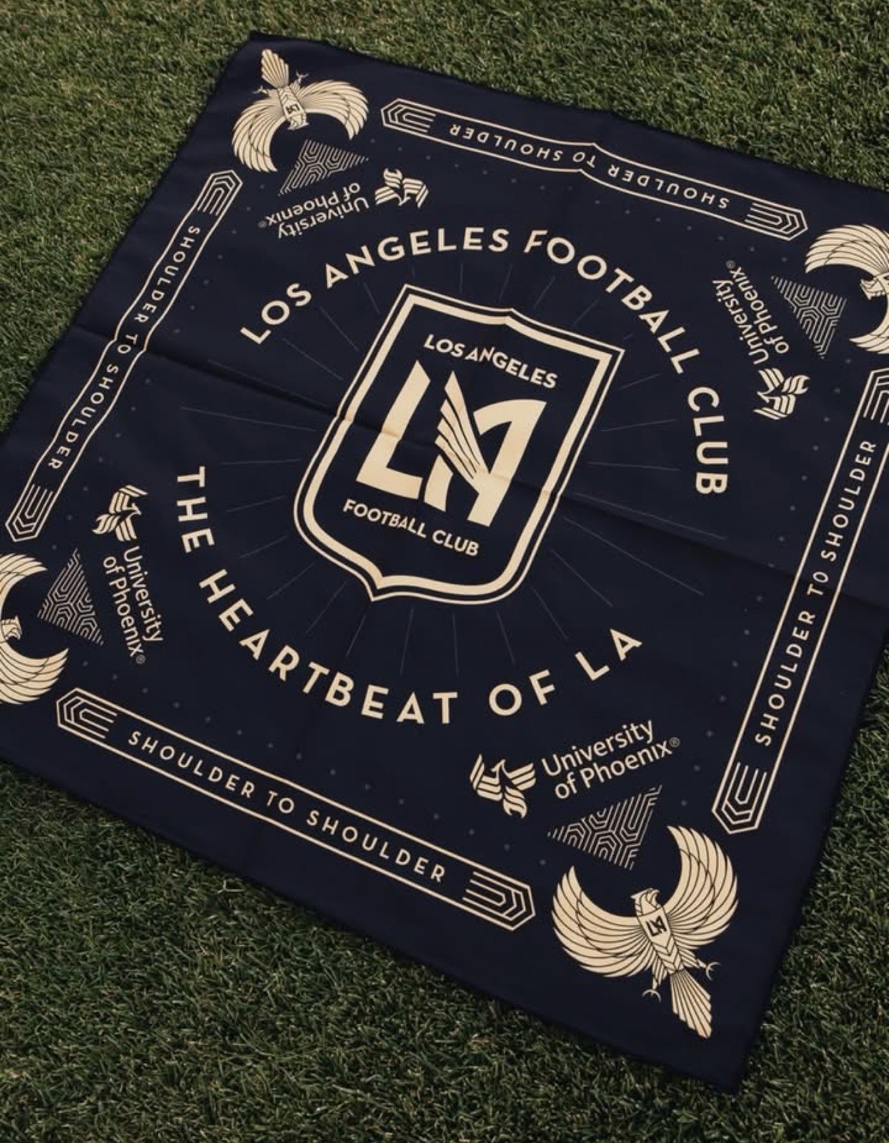 LAFC⚽️HQ Exclusive-Los Angeles Football Club Branded Bandana 03/14/26