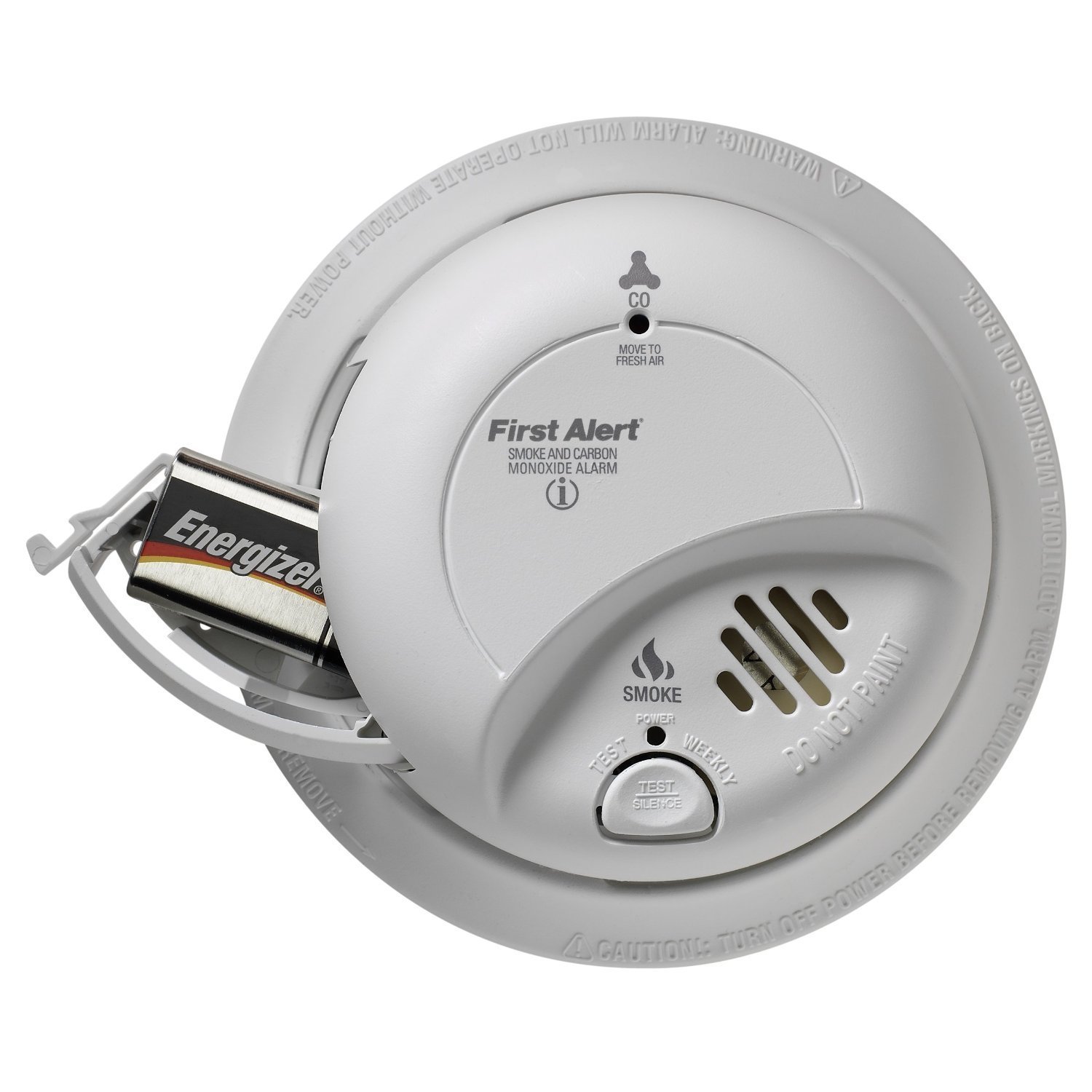 First Alert SC9120B Combination Carbon Monoxide & Smoke Alarm AC Power Authentic