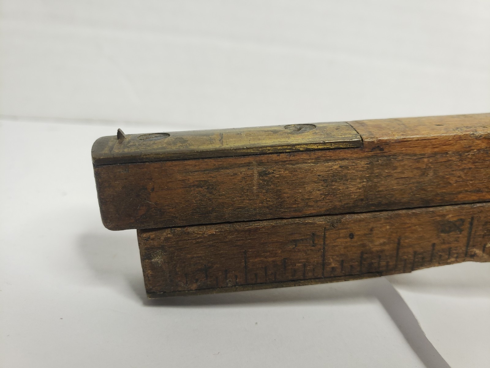 Antique Stanley Wooden Mortise Gauge Primitive Stem Beech