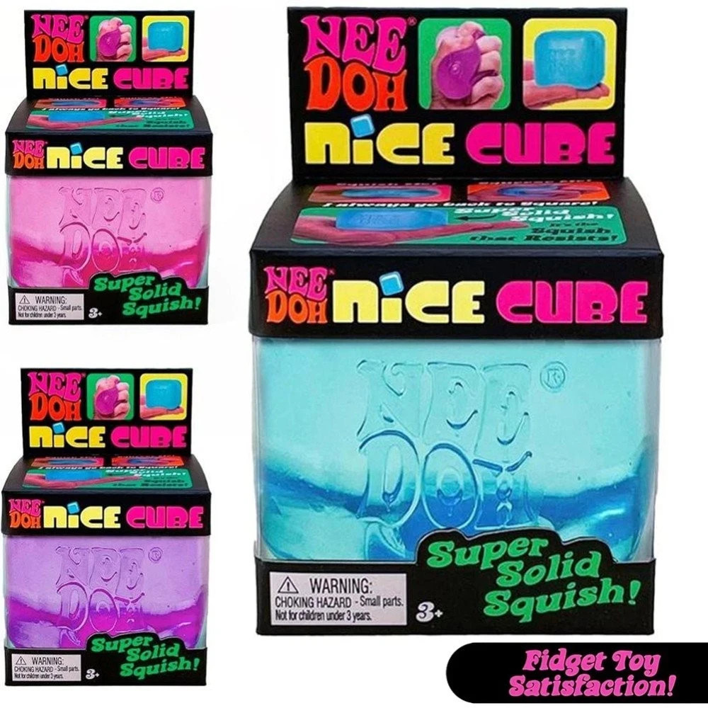 Needoh Fidget Toy Anxiety Nice Cube Nee Doh Stress Ball Sensory Toy