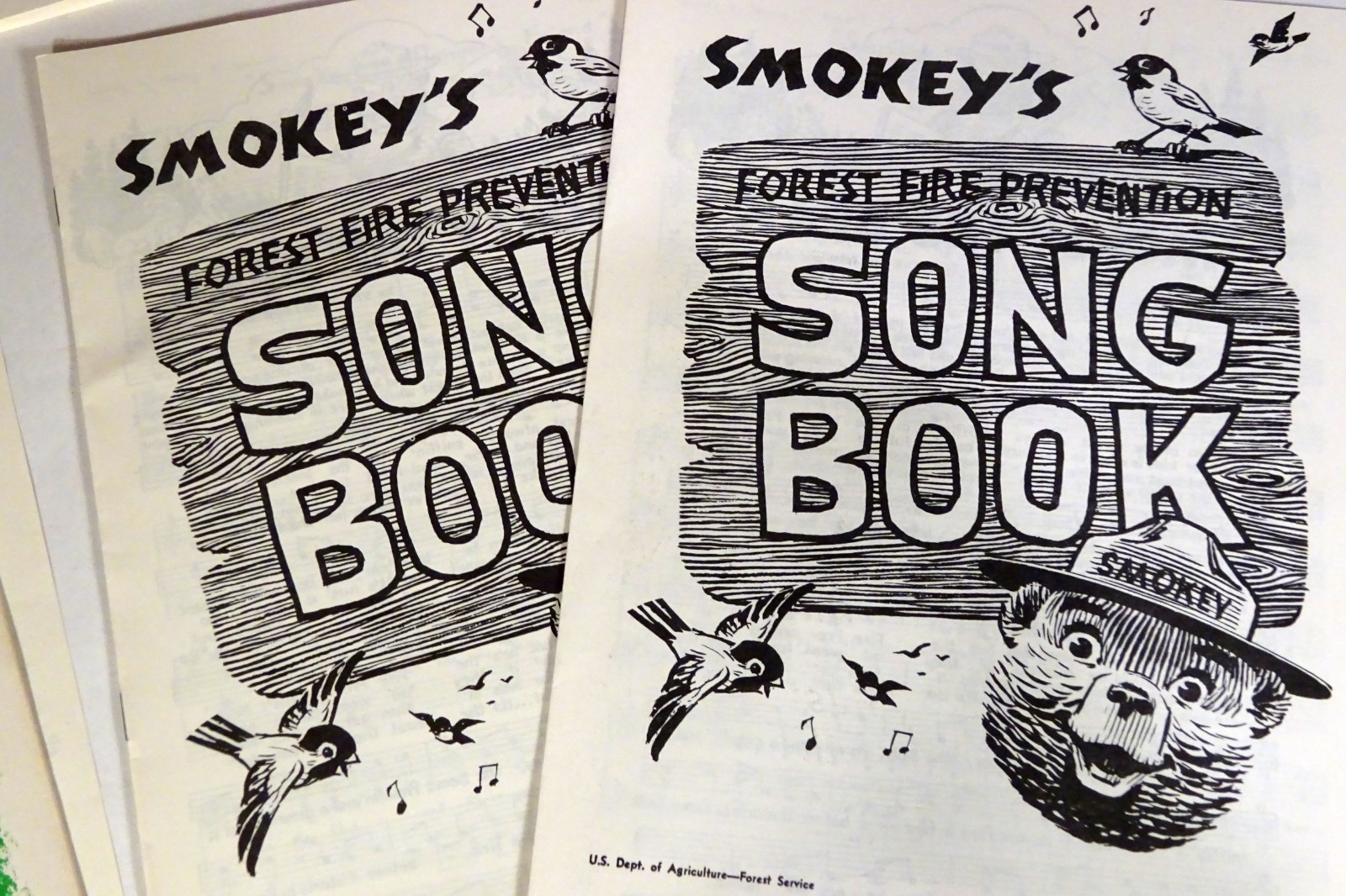 Vintage 1971 SMOKEY BEAR-Teacher's FOREST FIRE Prevention & Conservation Kit