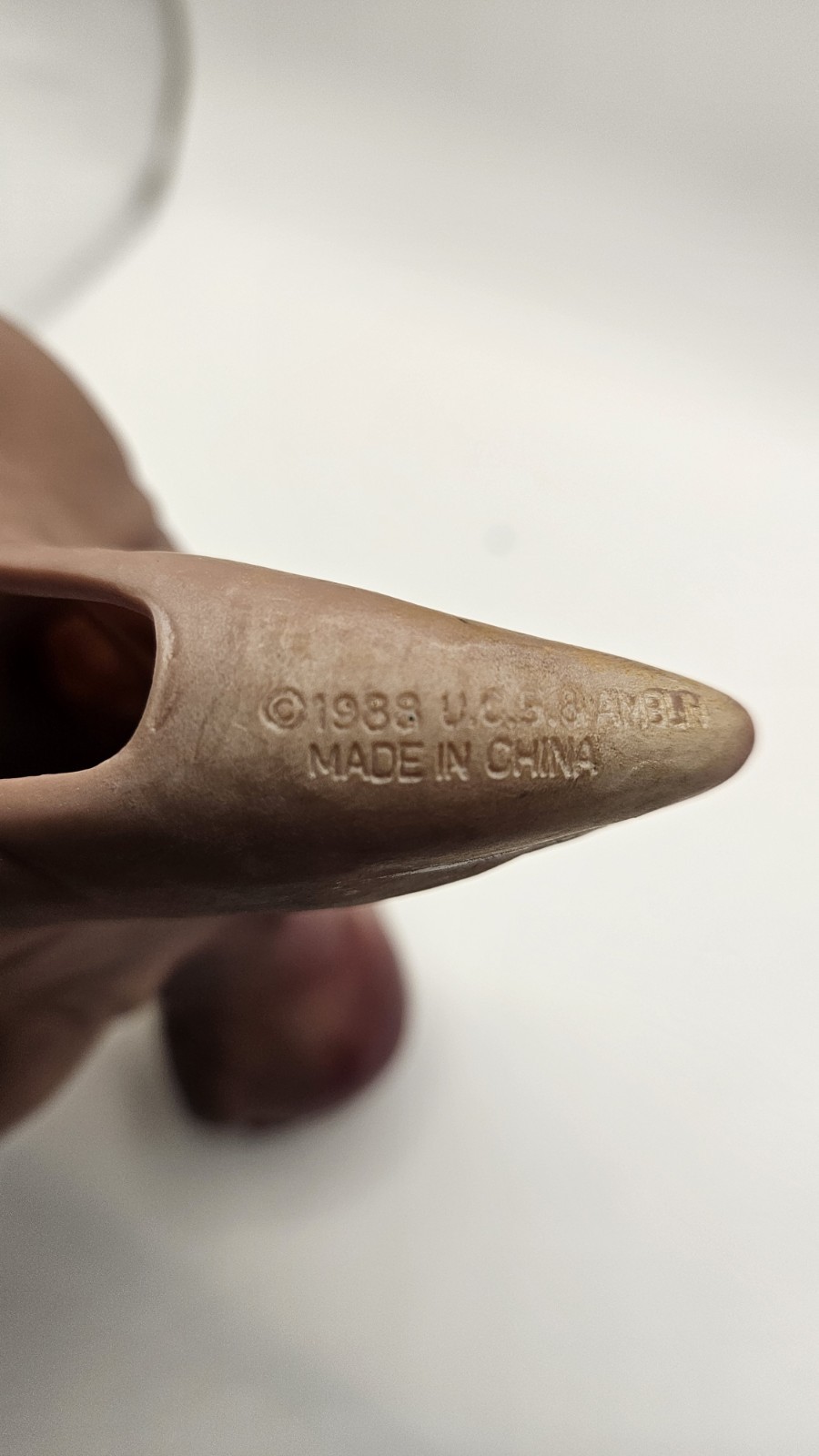 Little Foot From Land Before Time Rubber Puppet PIZZA HUT 1988 Vintage