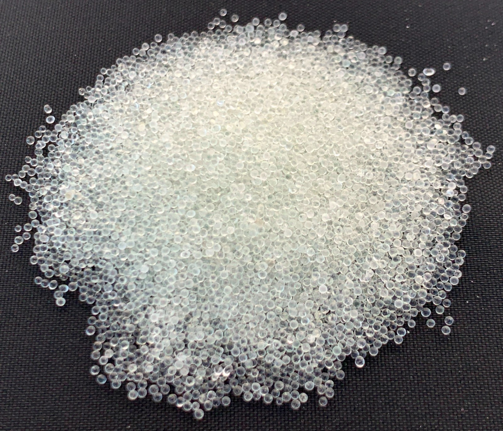 Glass Bead #1 Weighting/Filler, Sand-Blasting Media - Large Size - 12-14 Mesh